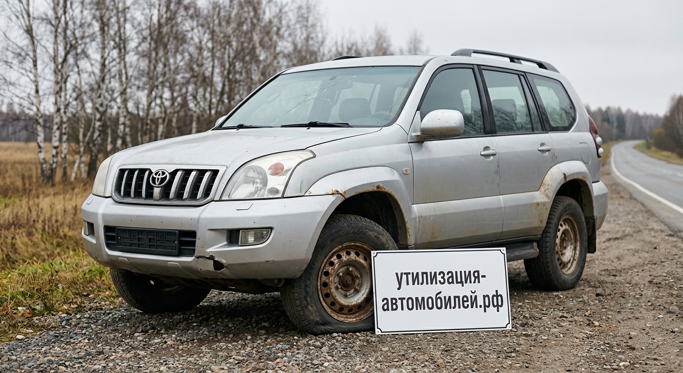 Утилизация Toyota Land Cruiser Prado 120 в Подольске