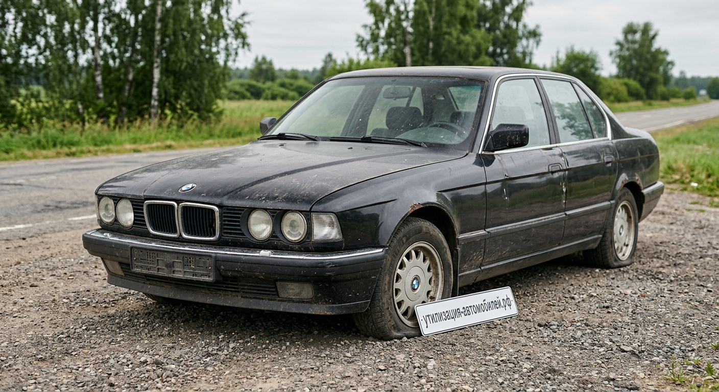 Официальная утилизация BMW 7 серия (E32)