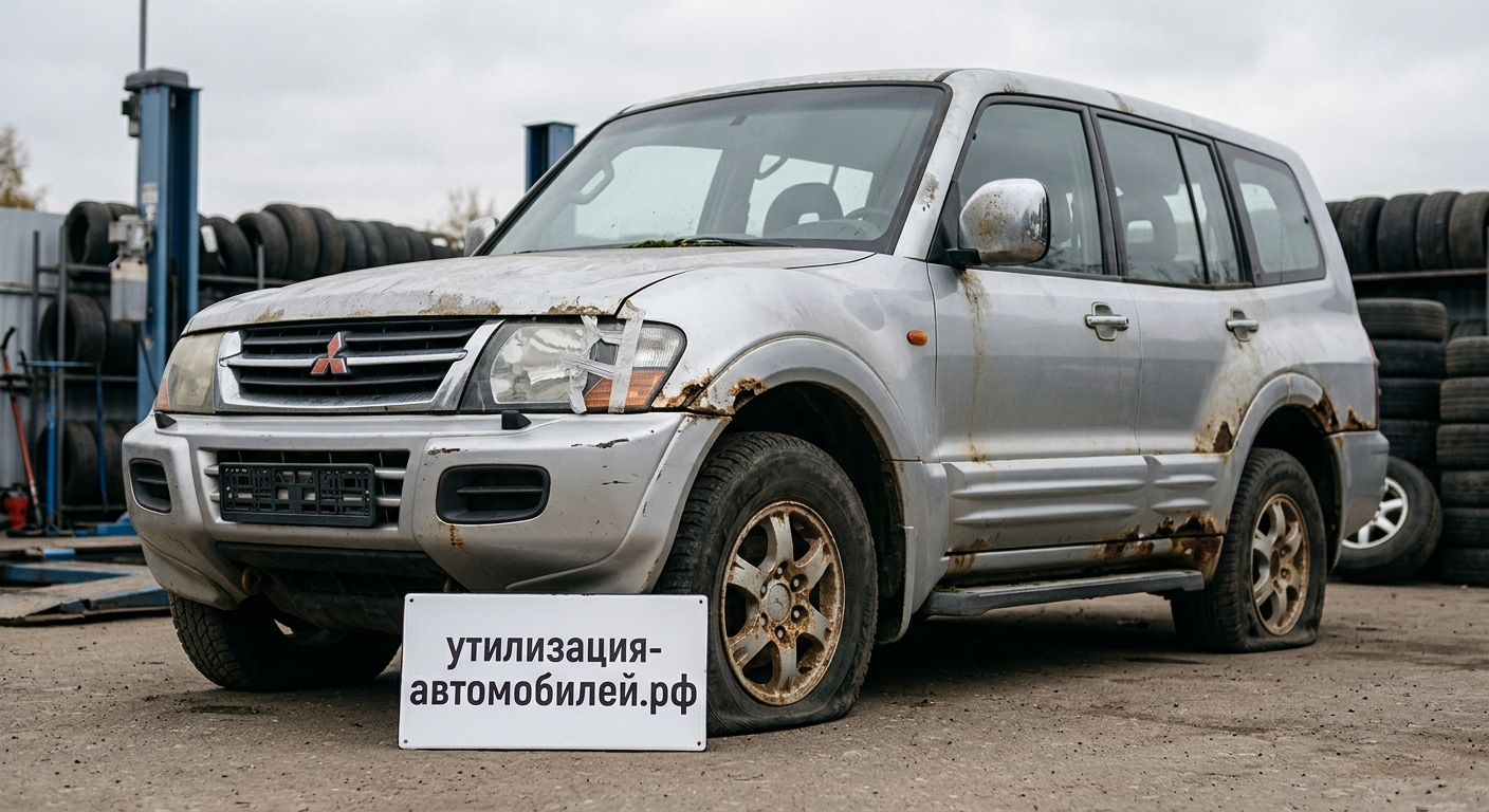 Официальная утилизация Mitsubishi Pajero III