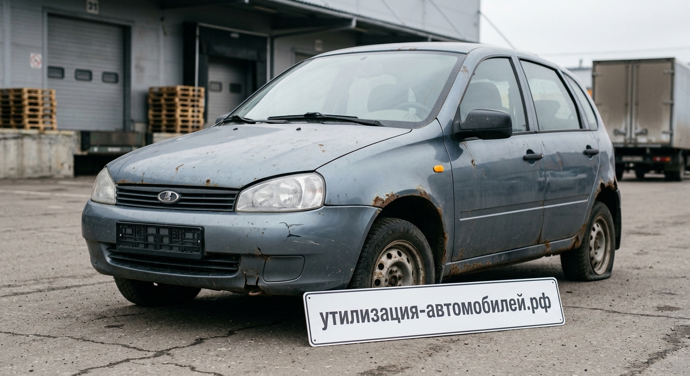 Утилизация Lada Kalina II в Подольске