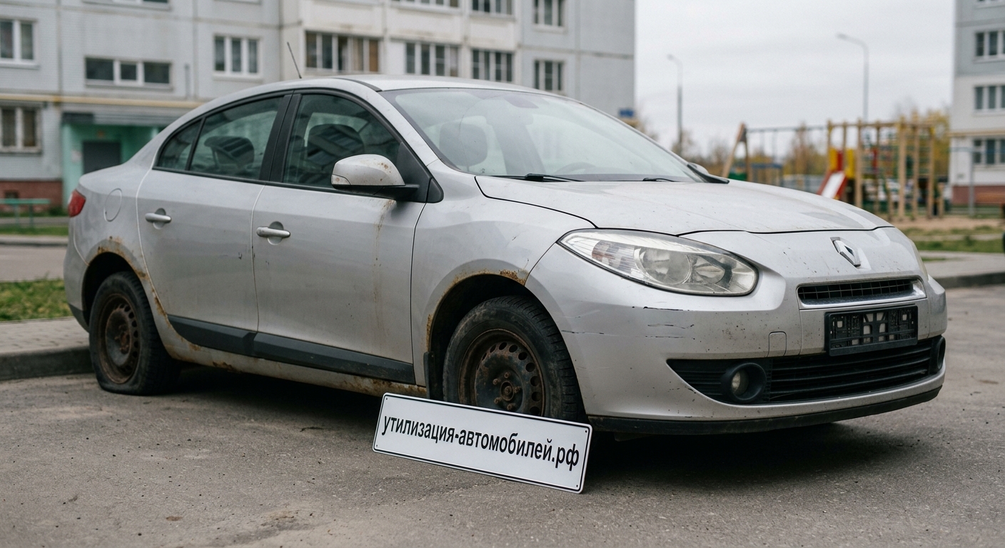 Утилизация Renault Fluence в Коломне