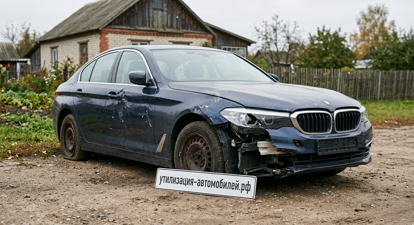 Официальная утилизация BMW 5 серия (G30)