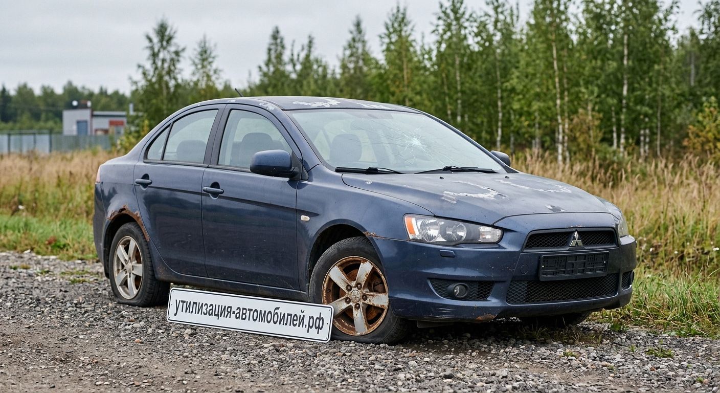 Официальная утилизация Mitsubishi Lancer X
