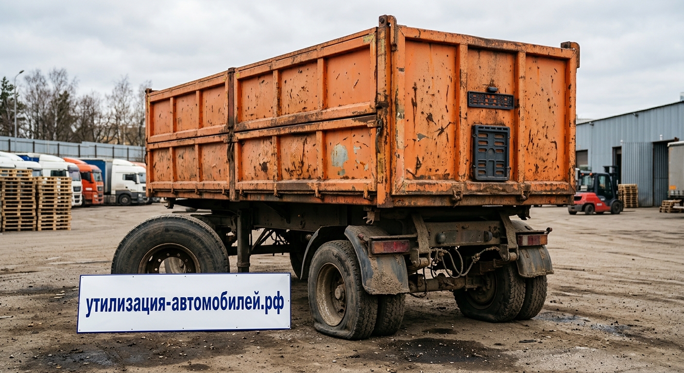 Списание и утилизация Самосвальный полуприцеп (Тонар, Schmitz)