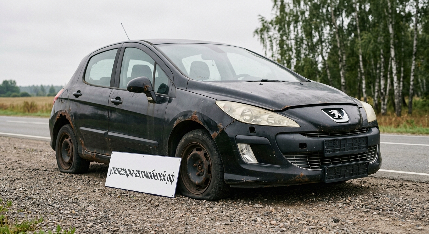 Официальная утилизация Peugeot 308