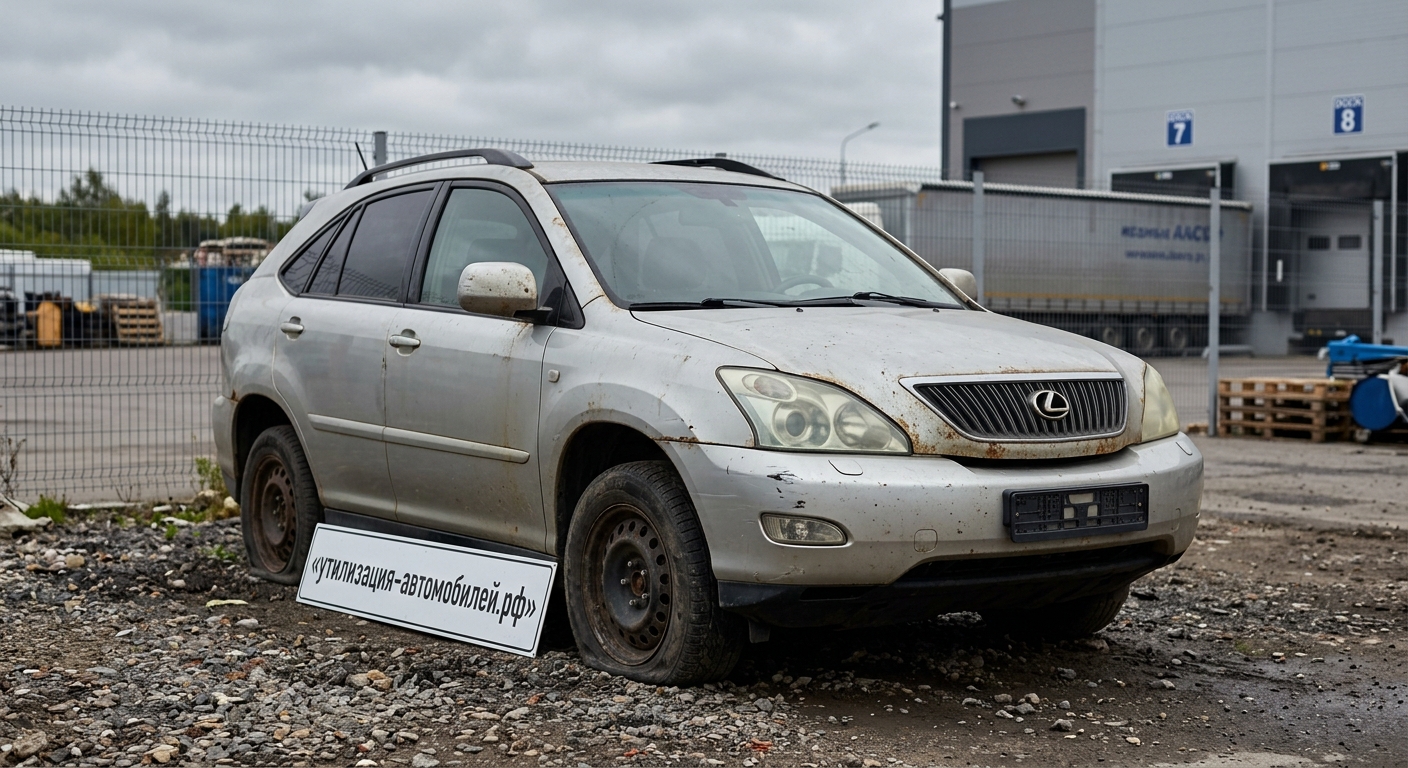 Утилизация Lexus RX350 в Люберцах
