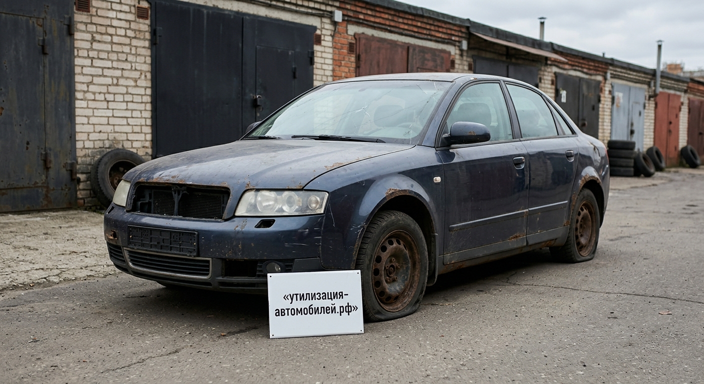 Официальная утилизация Audi A4 (B6)