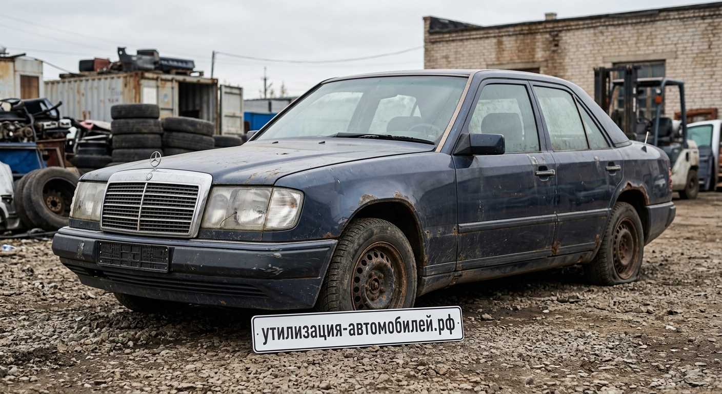 Утилизация Mercedes-Benz W124 в Серпухове