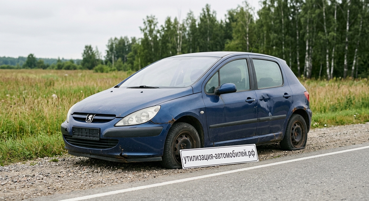 Официальная утилизация Peugeot 307