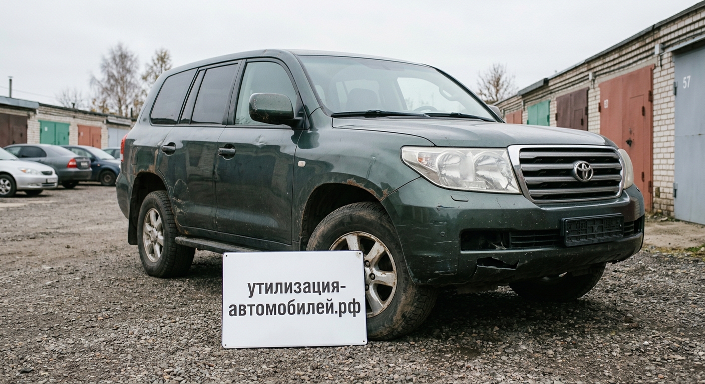 Официальная утилизация Toyota Land Cruiser 200