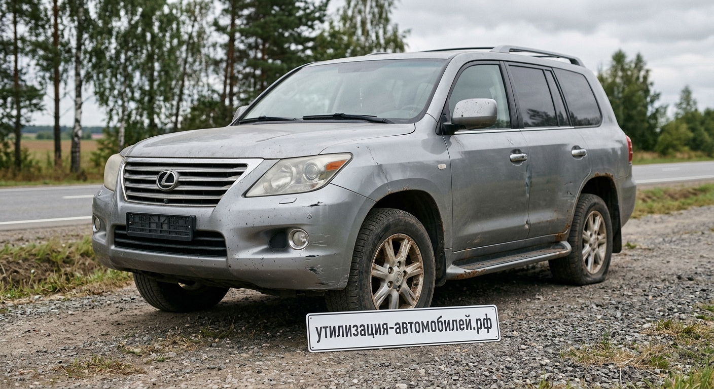 Утилизация Lexus LX570 в Бронницах