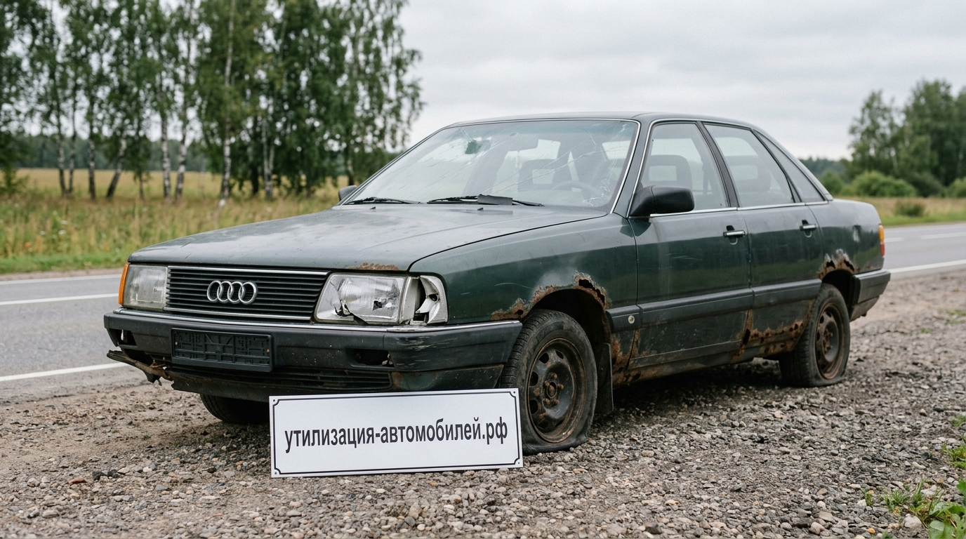 Официальная утилизация Audi 100
