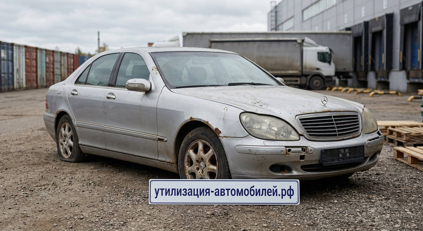 Официальная утилизация Mercedes-Benz S-class W220