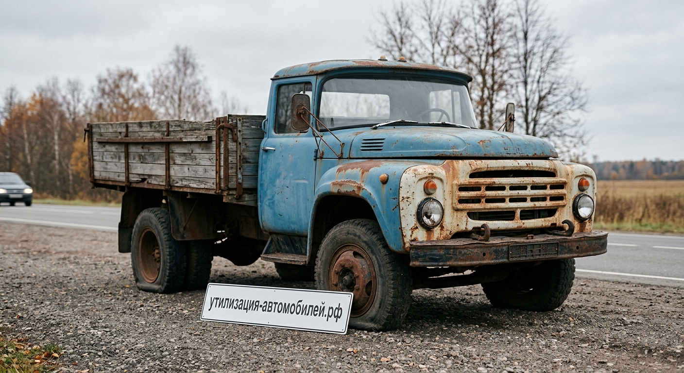 Списание и утилизация ЗИЛ-130 Бортовой