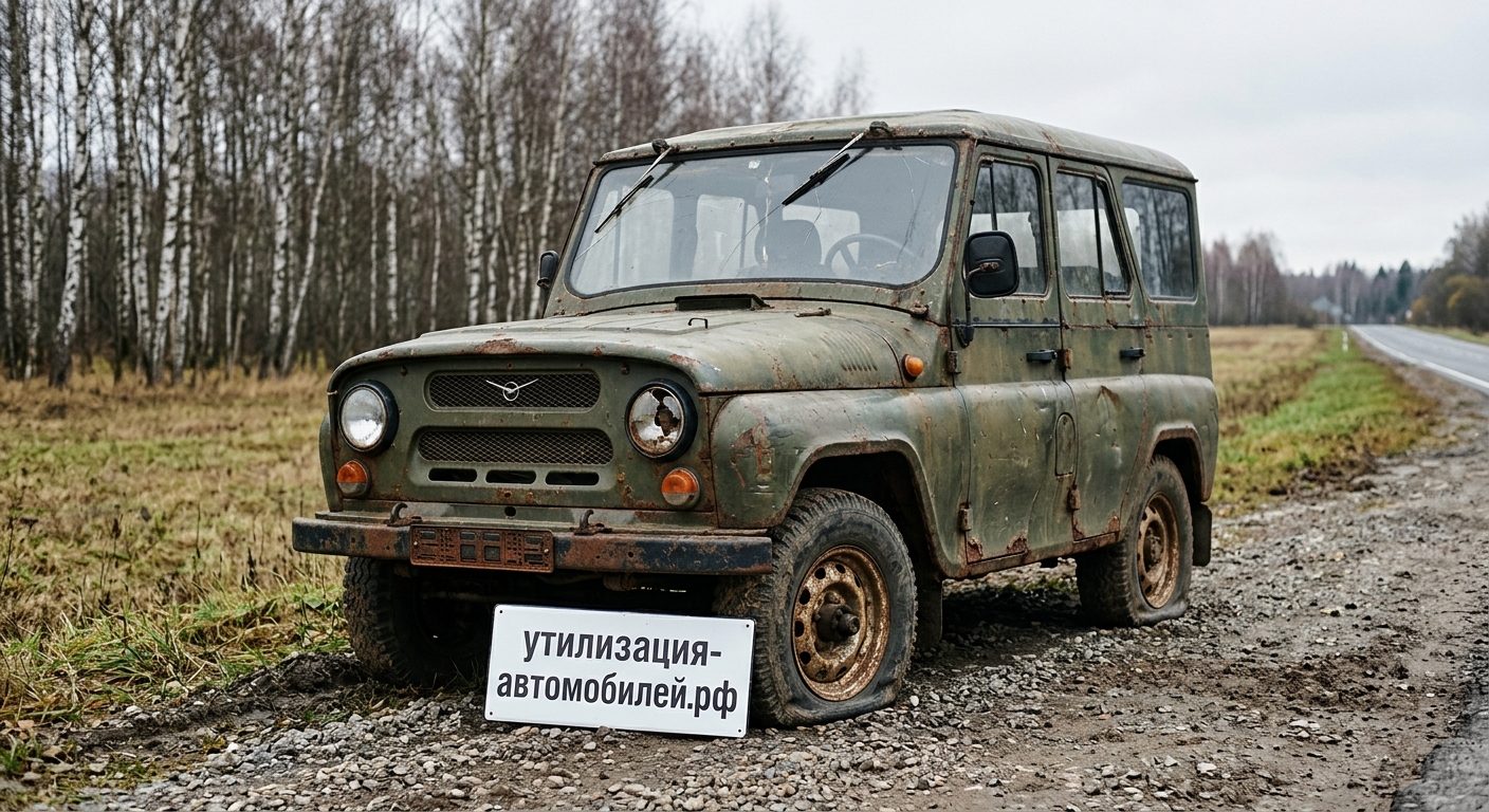 Утилизация УАЗ на ст. Химки