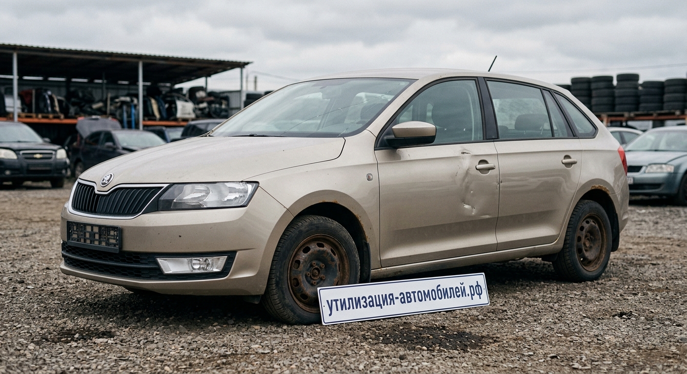 Официальная утилизация Skoda Rapid