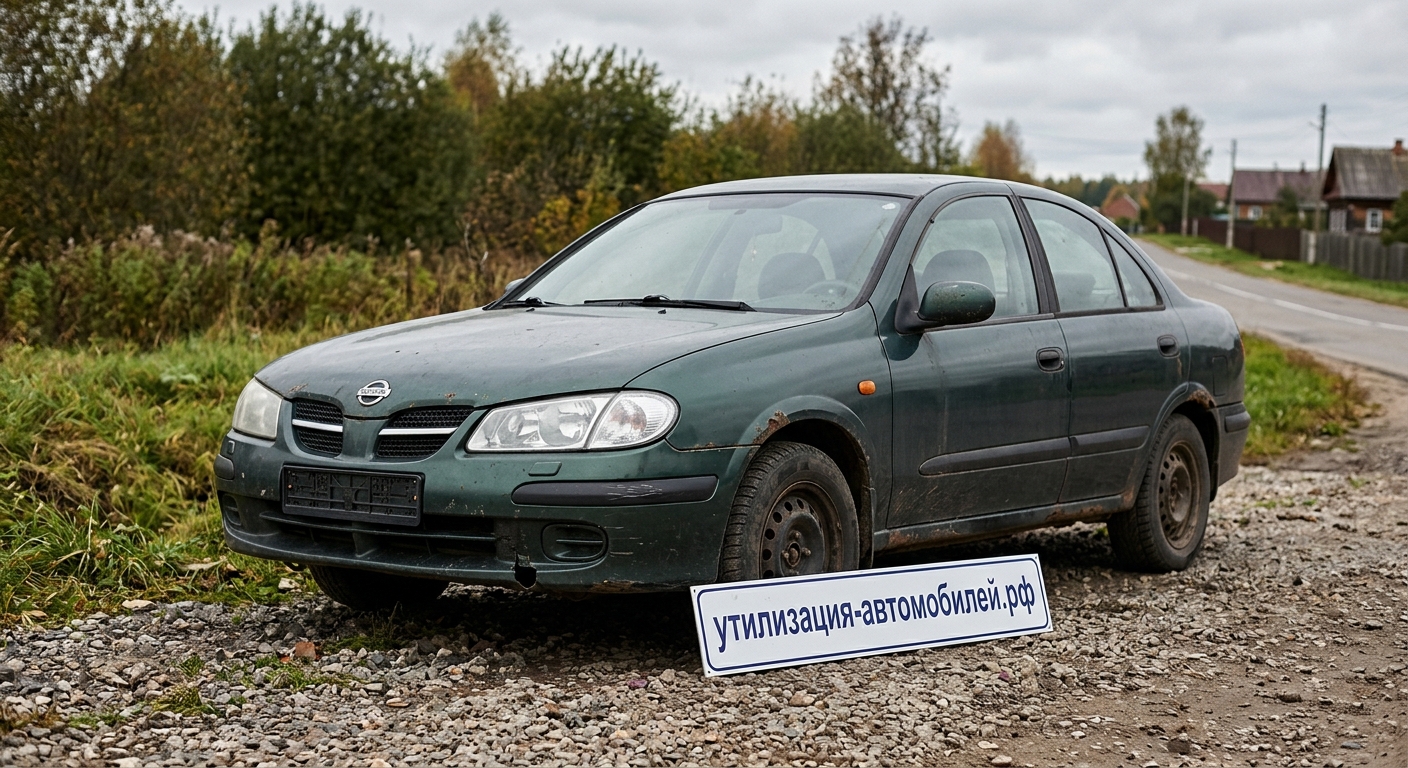 Утилизация Nissan Almera в Краснознаменске