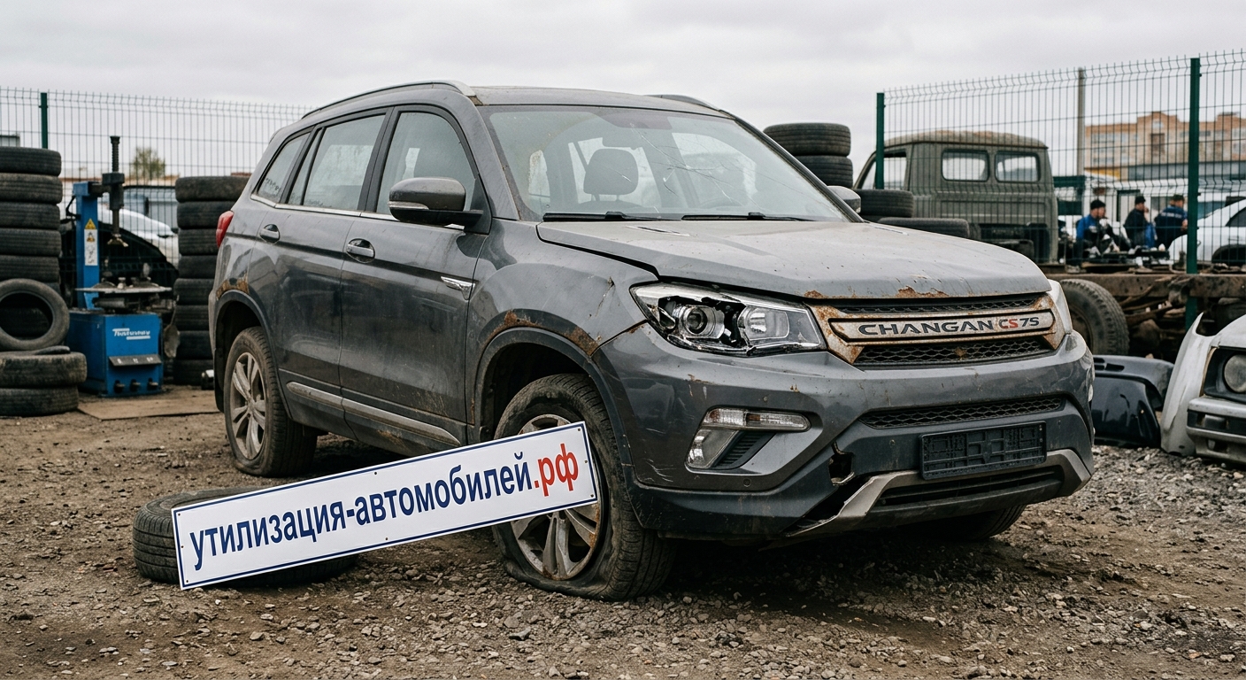 Утилизация Changan CS75 в пос. ВНИИССОК