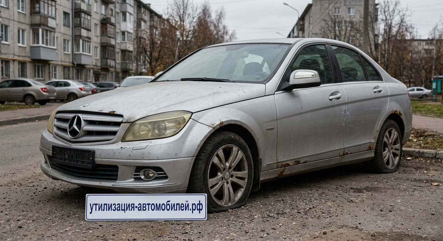 Официальная утилизация Mercedes-Benz C-class W204