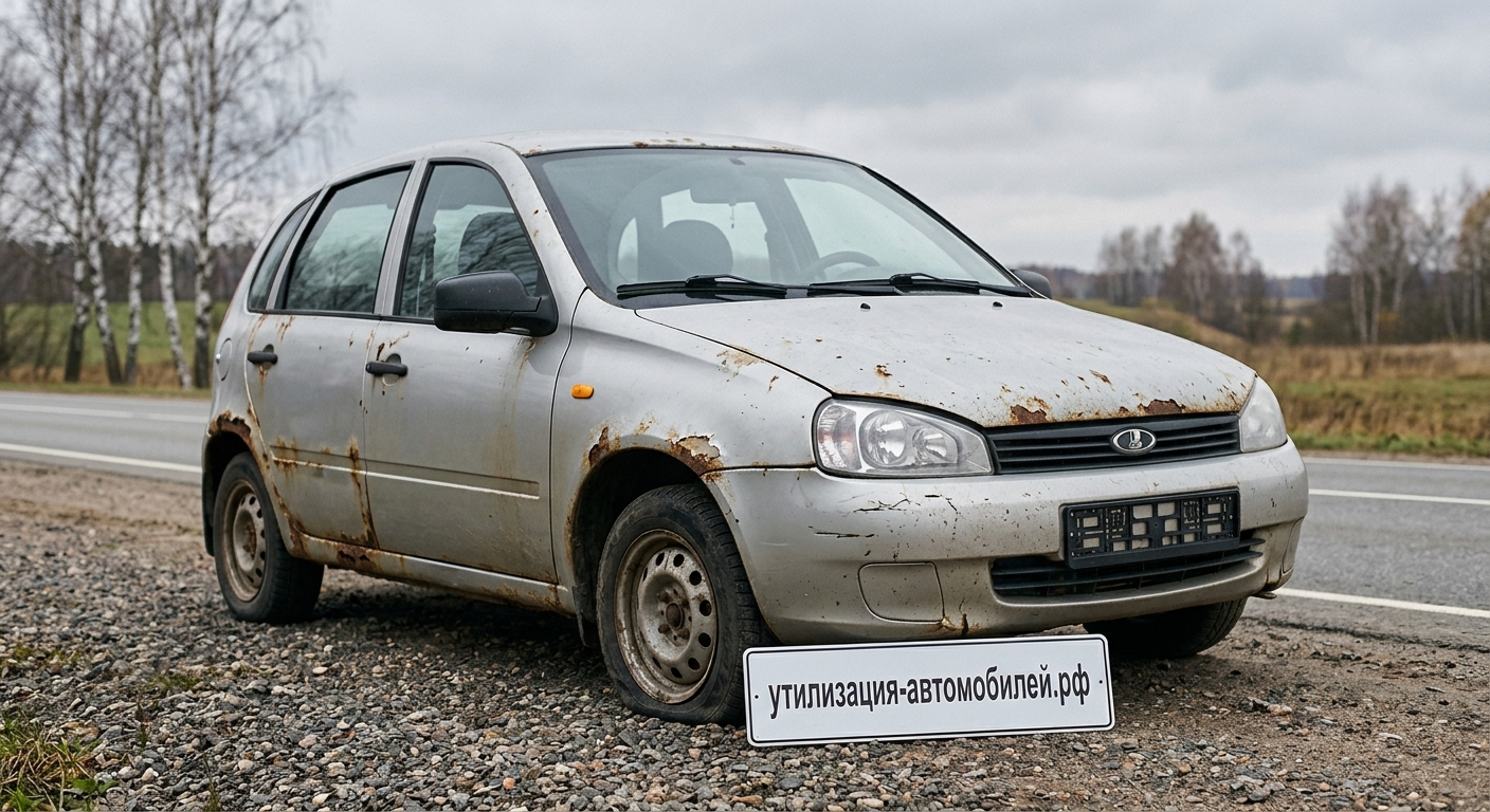 Официальная утилизация Lada Kalina
