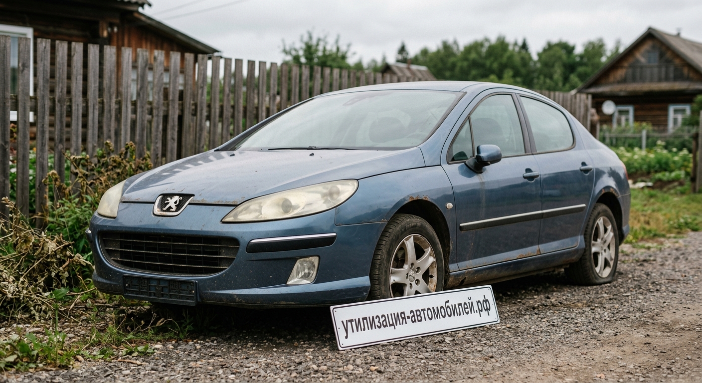 Утилизация Peugeot 407 в Одинцово