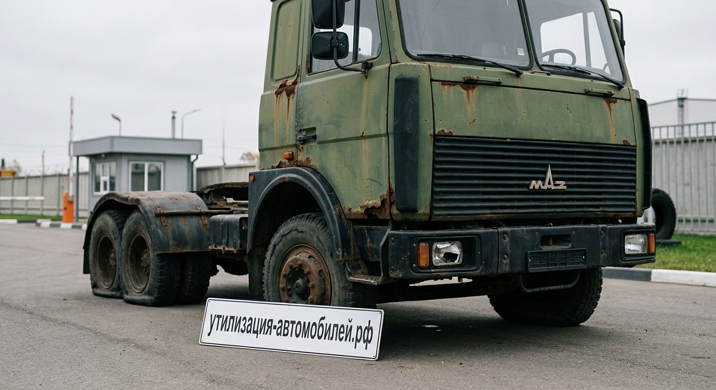 Списание и утилизация грузовиков МАЗ