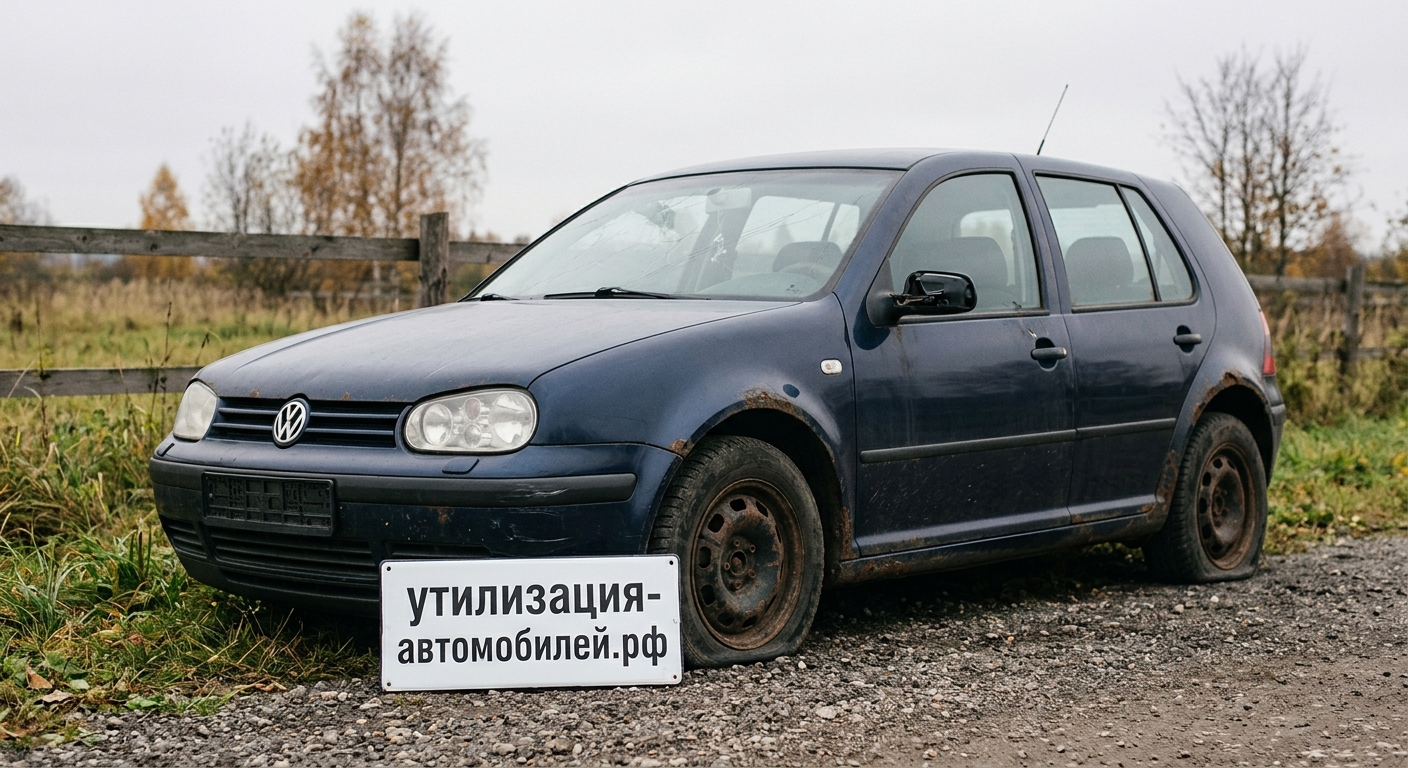 Официальная утилизация Volkswagen Golf IV