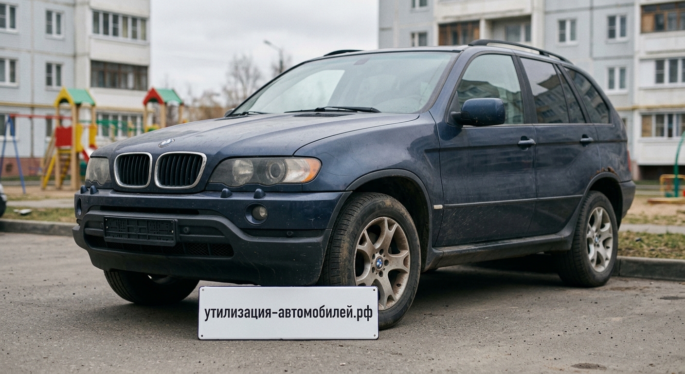 Официальная утилизация BMW X5 (E70)