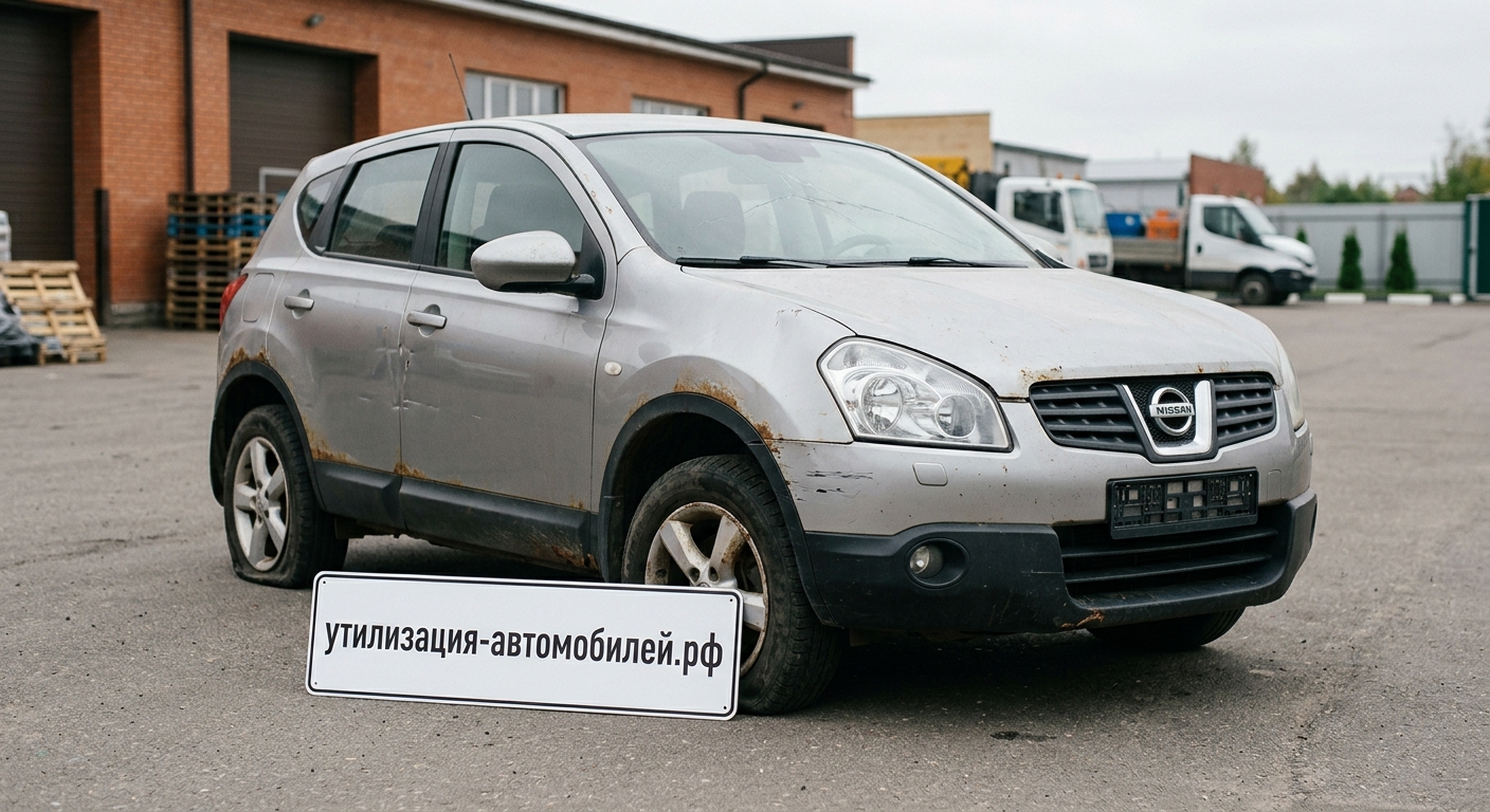 Официальная утилизация Nissan Qashqai