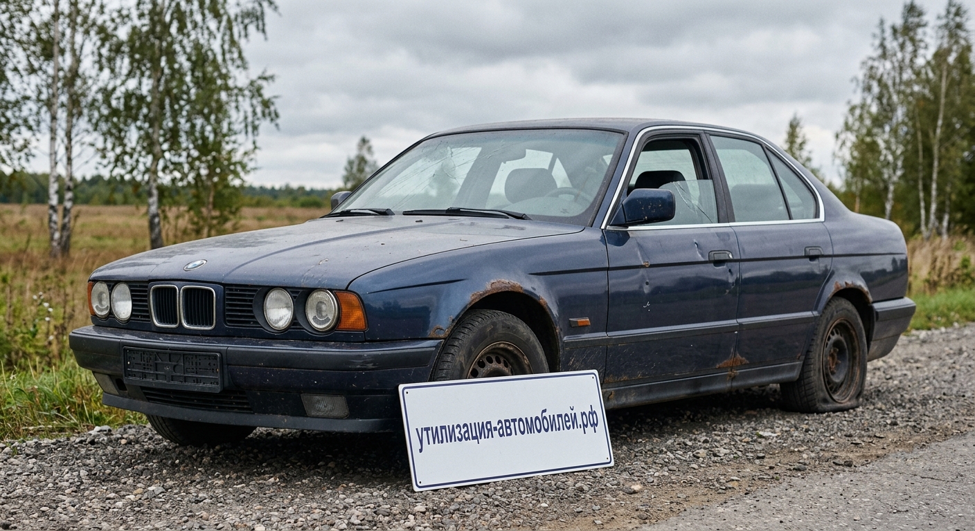 Официальная утилизация BMW 5 серия (E34)