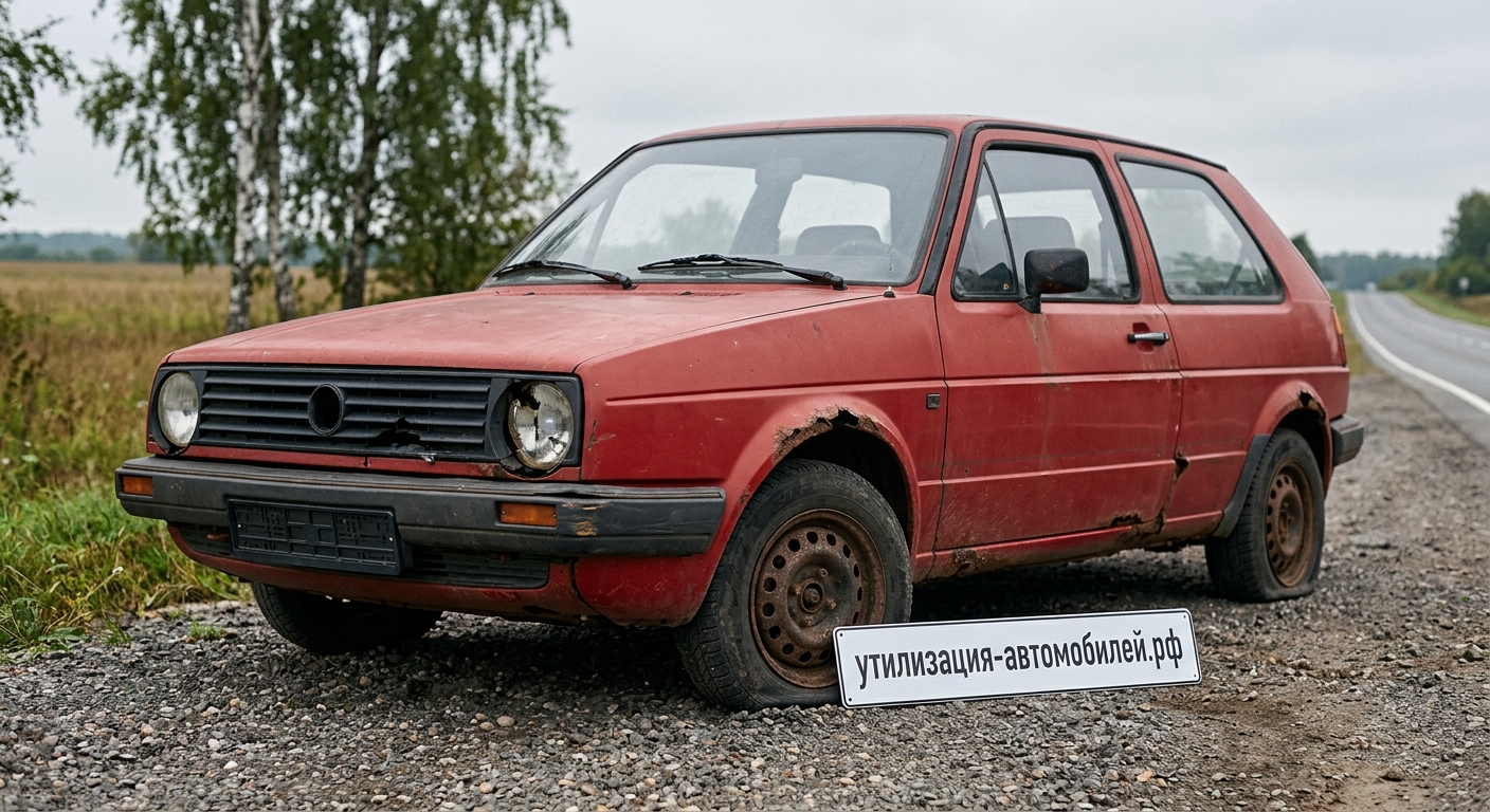 Официальная утилизация Volkswagen Golf II