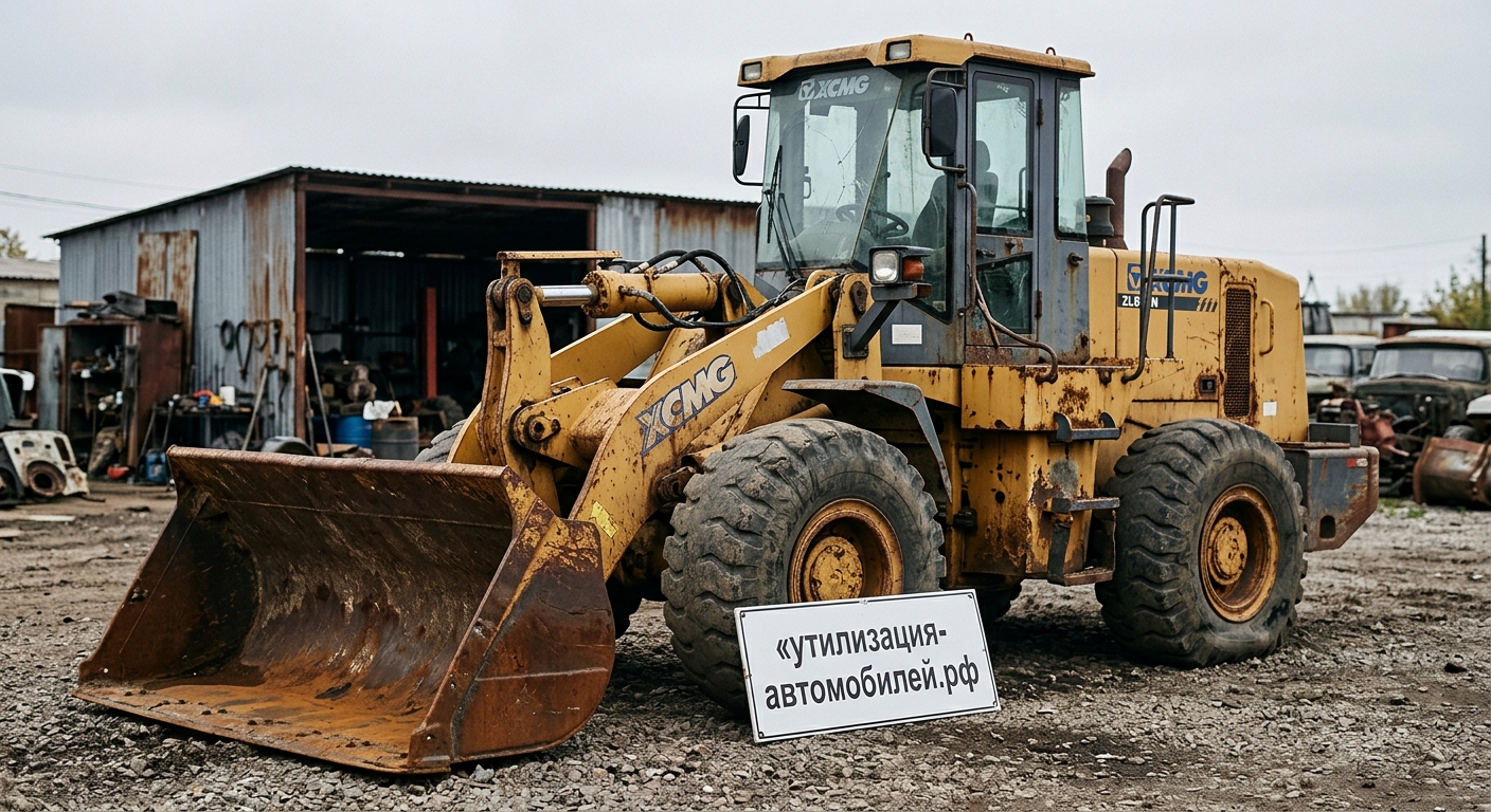 Утилизация Фронтальный погрузчик XCMG в Рузе