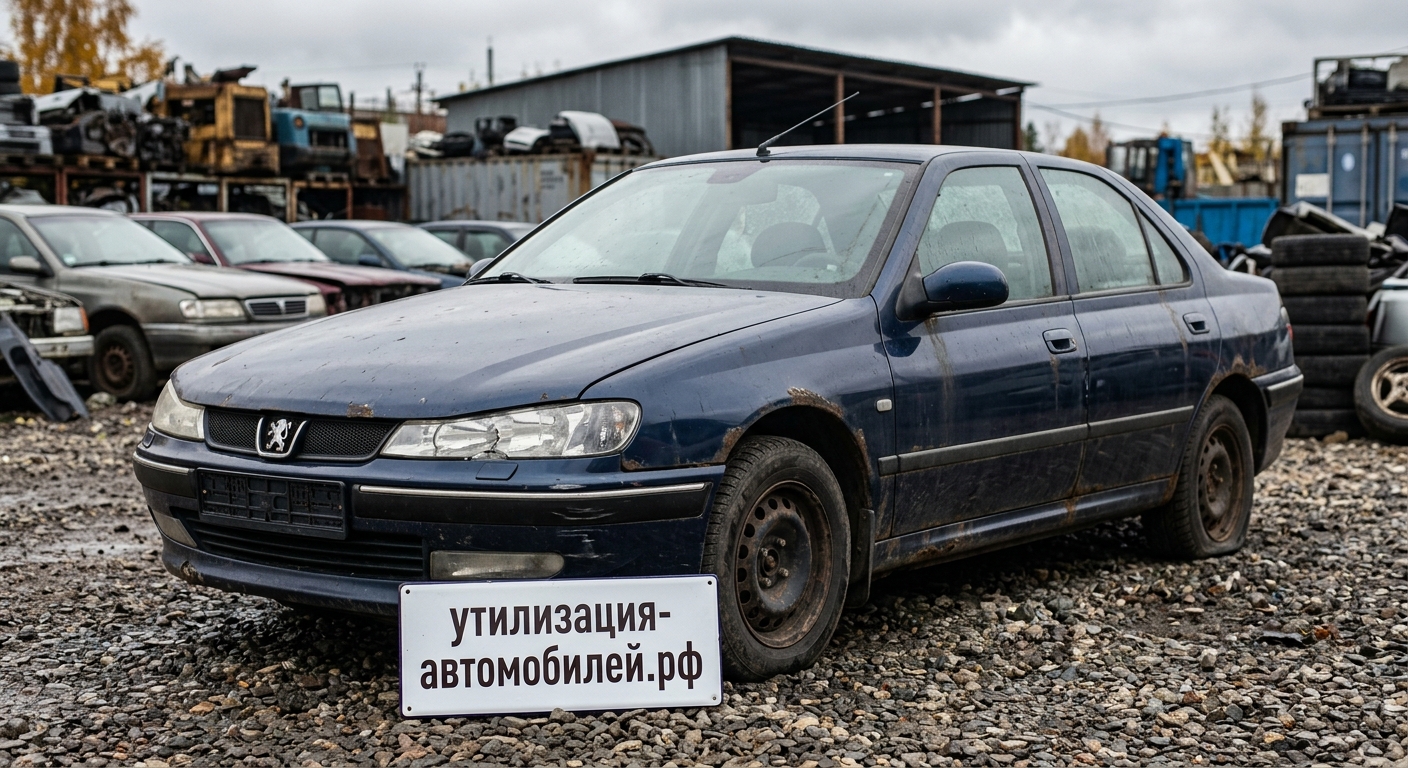 Официальная утилизация Peugeot 406