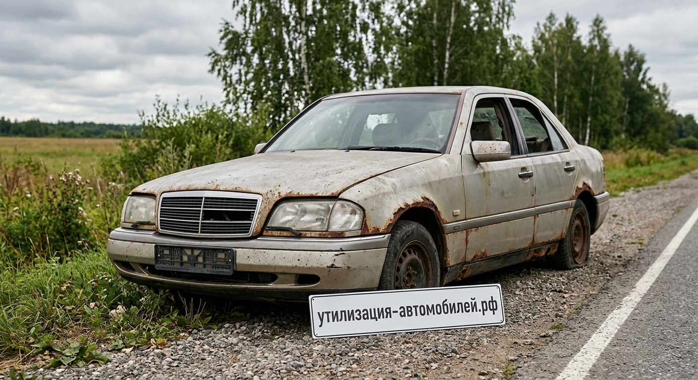 Утилизация Mercedes-Benz C-class W202 в пос. Октябрьский