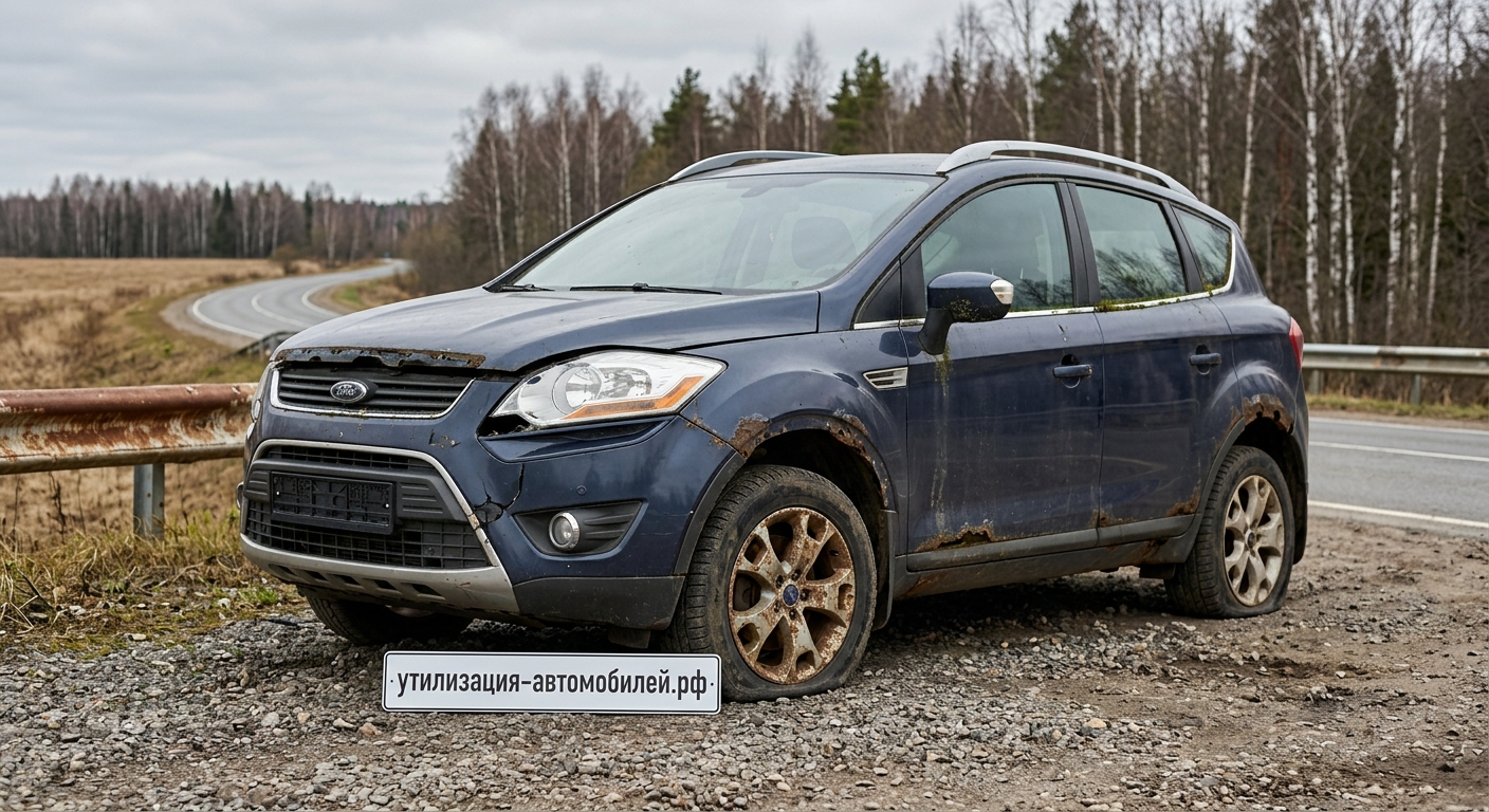 Утилизация Ford Kuga в Бронницах