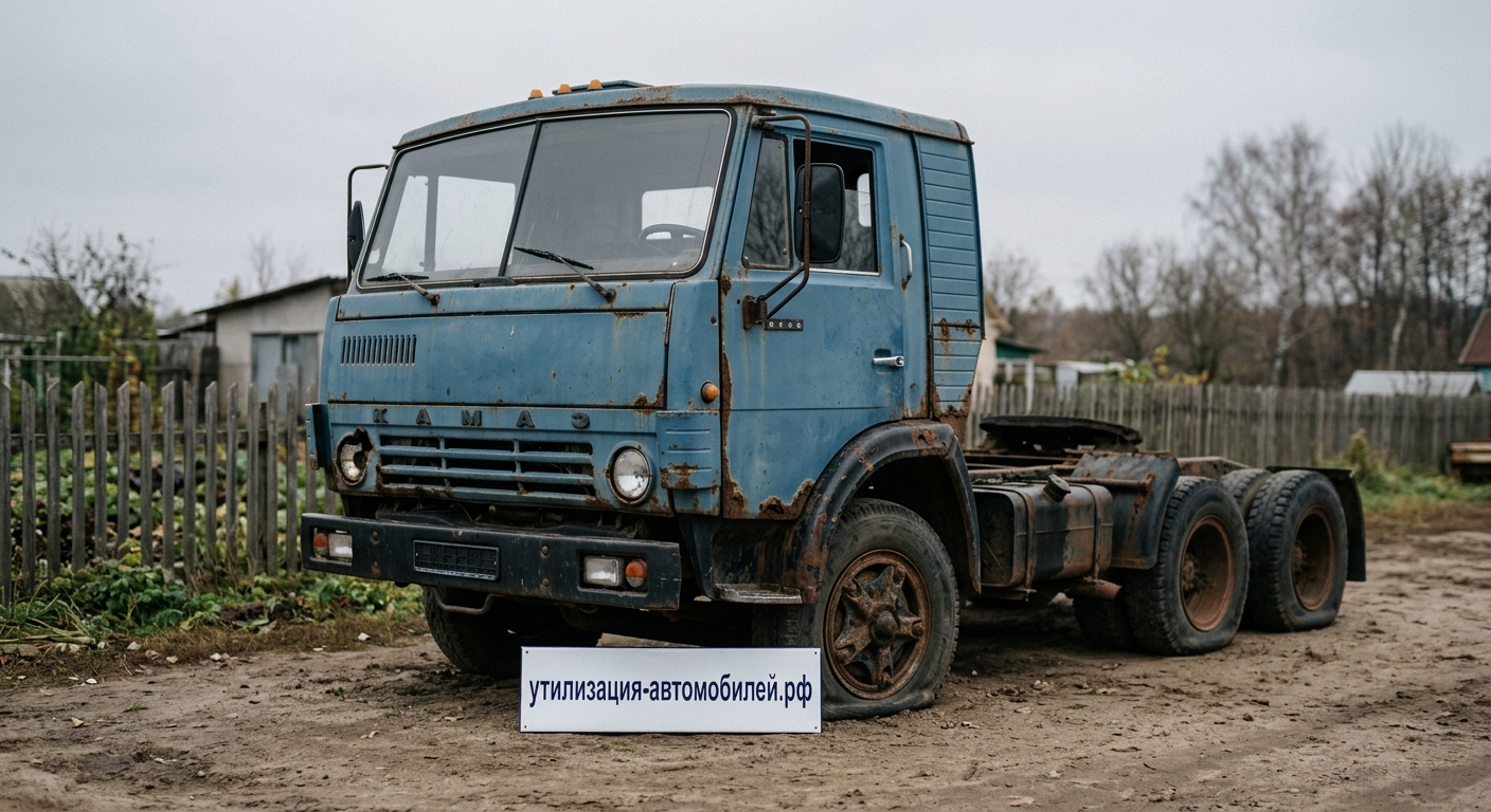 Списание и утилизация КамАЗ-5410 Тягач