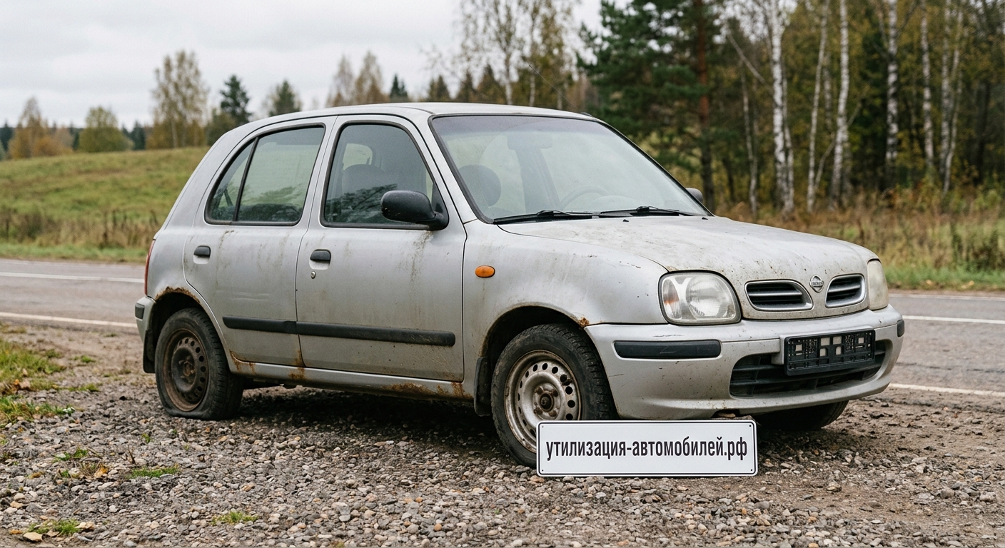 Утилизация Nissan Micra в Бронницах