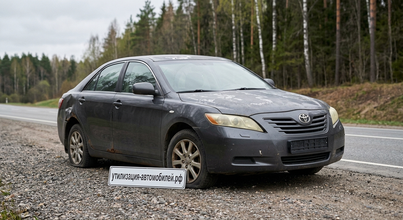 Утилизация Toyota Camry V50 в пос. Октябрьский