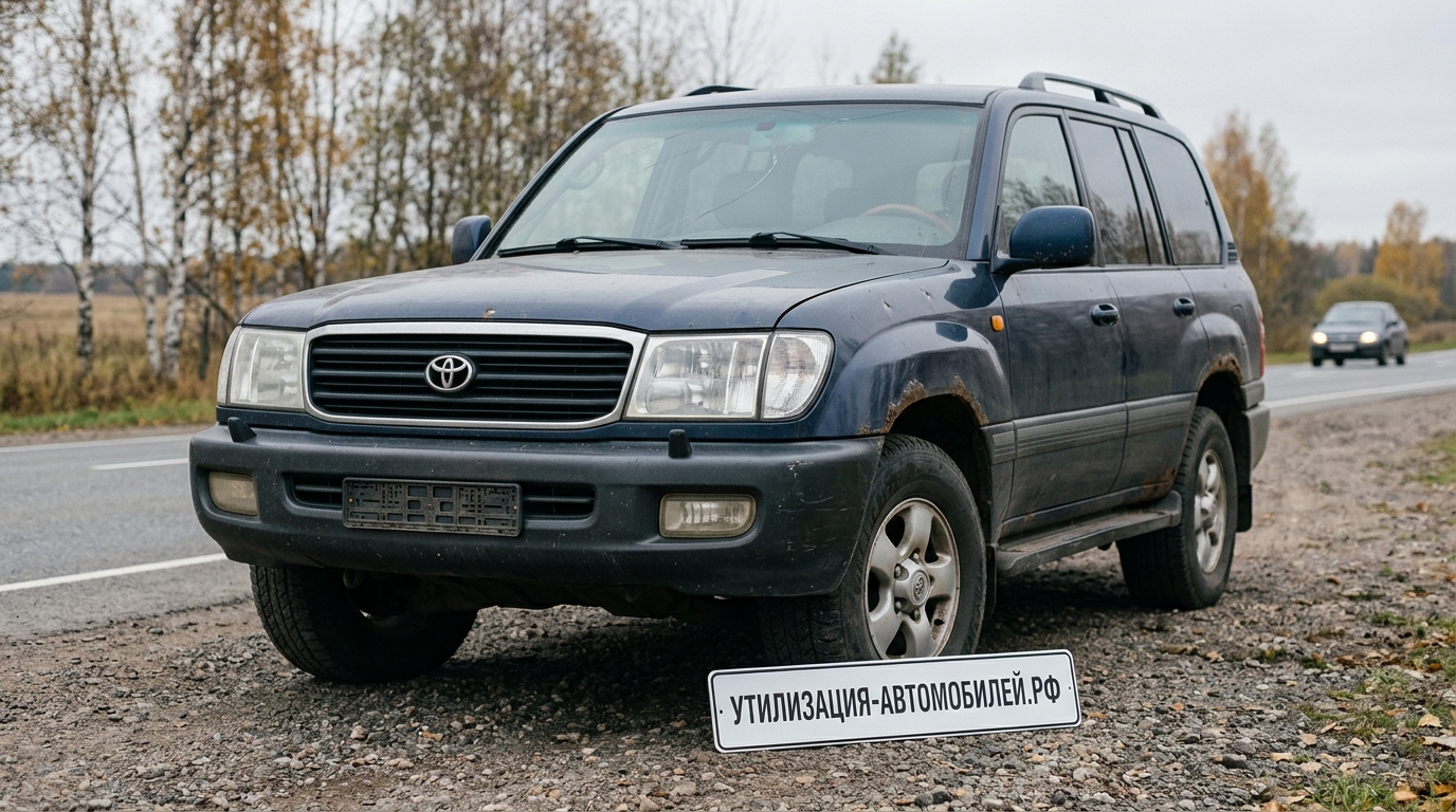 Официальная утилизация Toyota Land Cruiser 100
