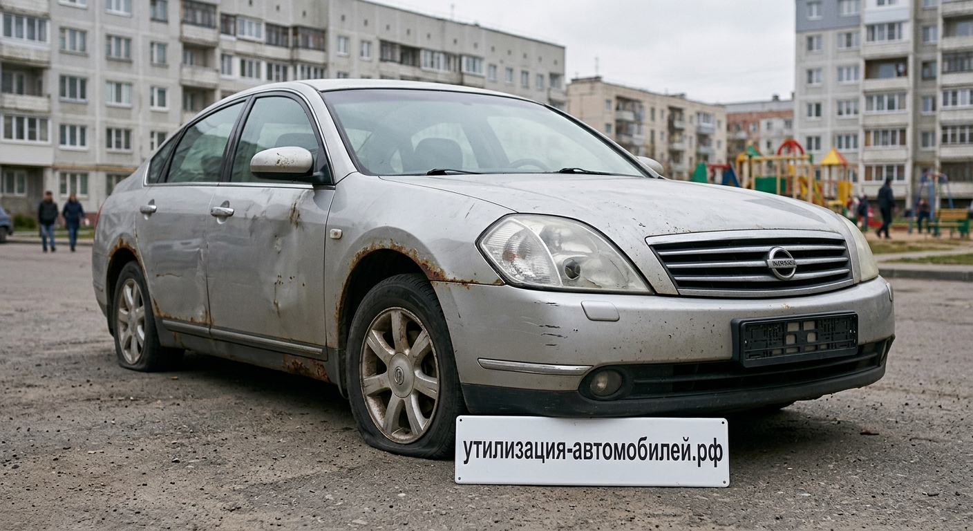 Официальная утилизация Nissan Teana