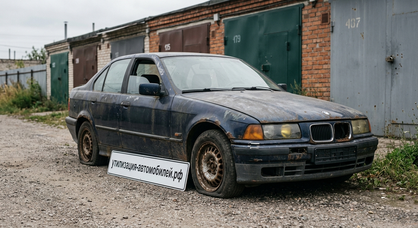 Утилизация BMW 3 серия (E36) на ст. Фрязино