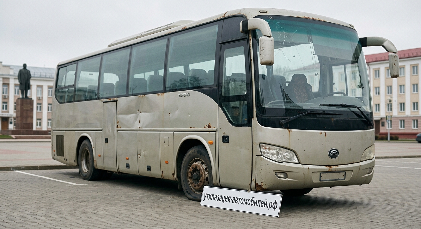 Списание и утилизация Туристический автобус Yutong ZK6126