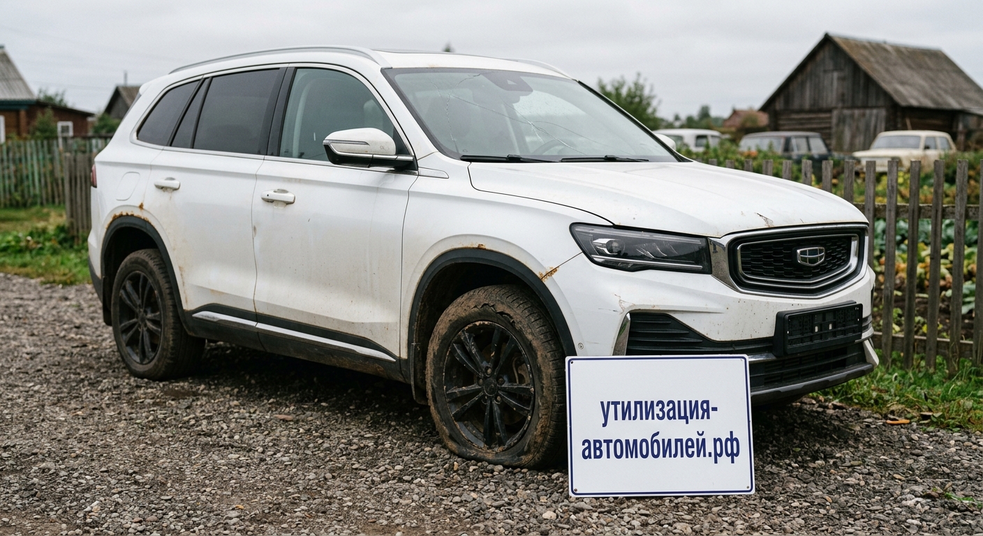 Утилизация Geely Monjaro в Дубне