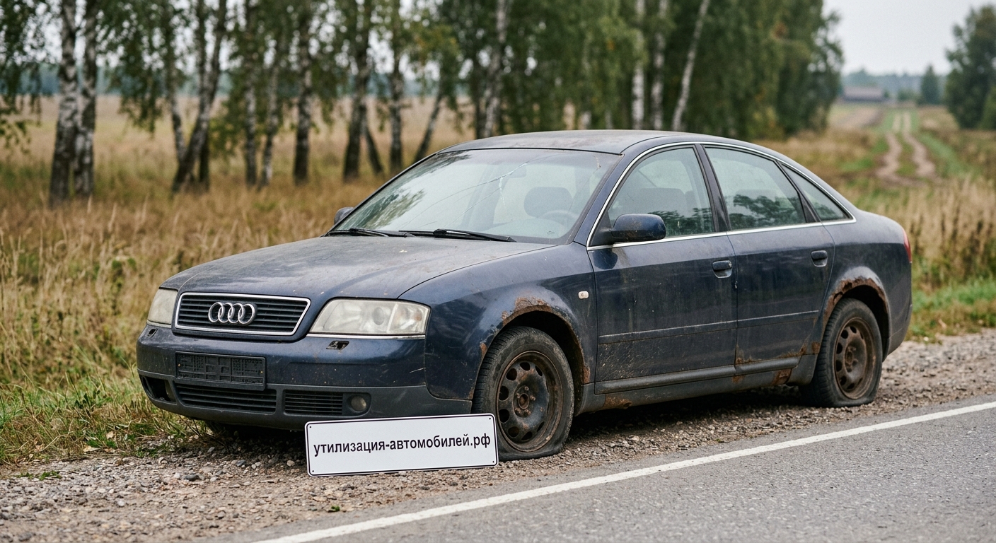 Официальная утилизация Audi A6 (C5)