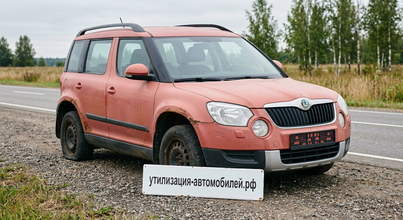Официальная утилизация Skoda Yeti