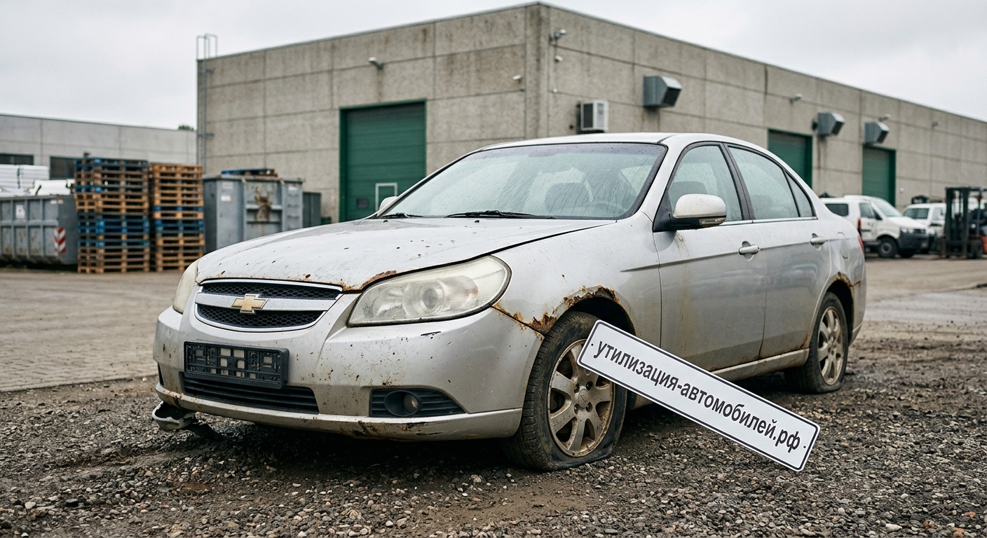 Официальная утилизация Chevrolet Epica