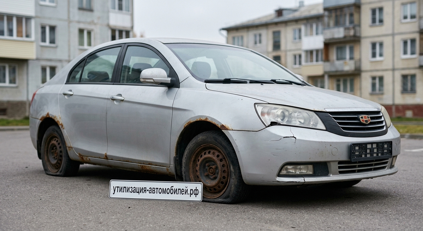 Утилизация Geely Emgrand на ст. Раменское