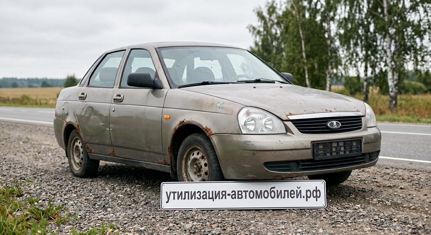 Официальная утилизация Lada Priora
