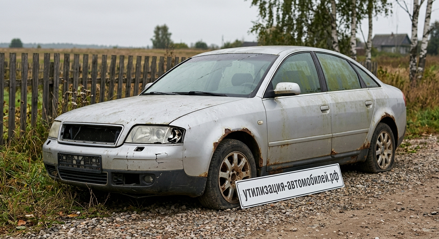 Официальная утилизация Audi A6