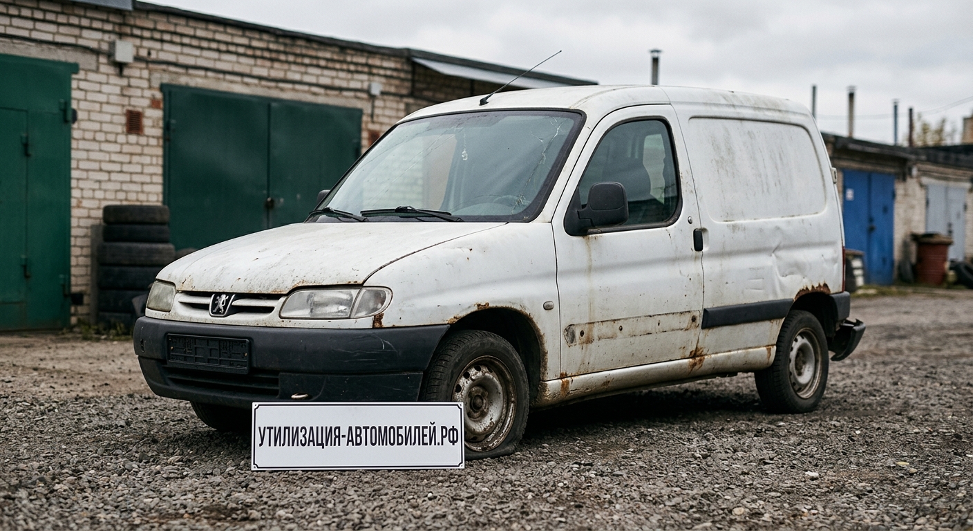 Официальная утилизация Peugeot Partner